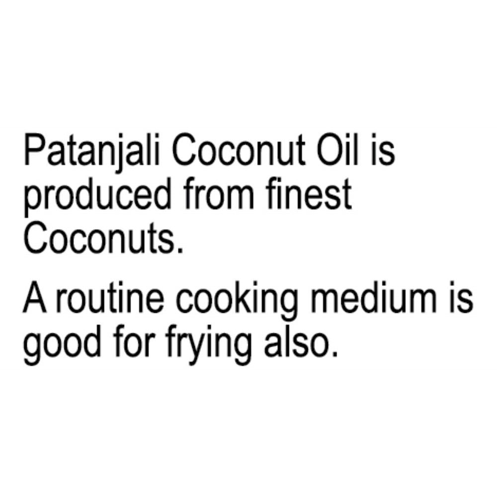 Patanjali Virgin Coconut Oil | Cold-Pressed Pure Coconut Oil for Premium Hair, Skin & Wellness 