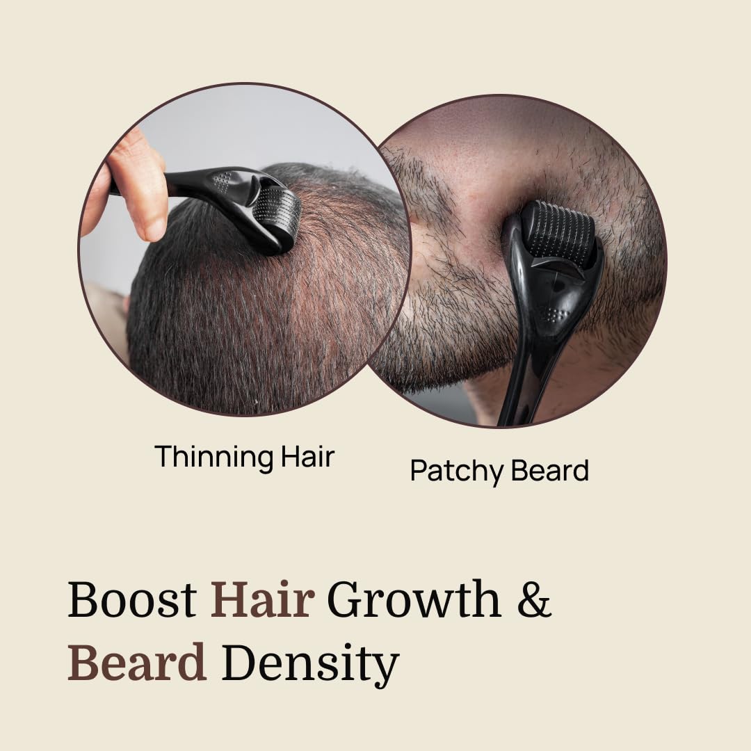 ForMen Derma Roller for Hair Growth For Scalp, Beard 