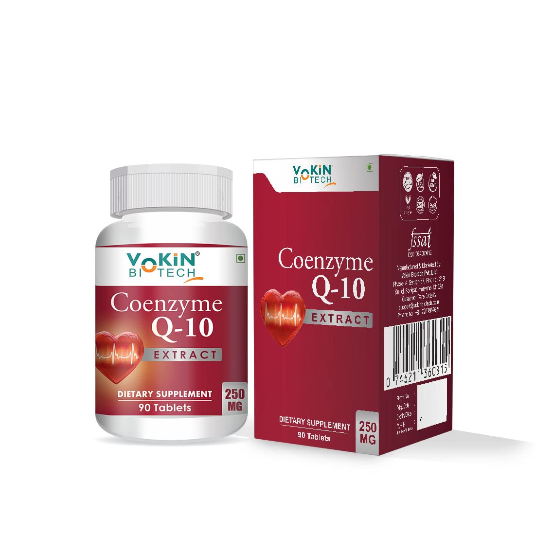 Vokin Biotech 100% Natural Coenzyme Q  Grab2Buy Vokin Biotech Grab2Buy