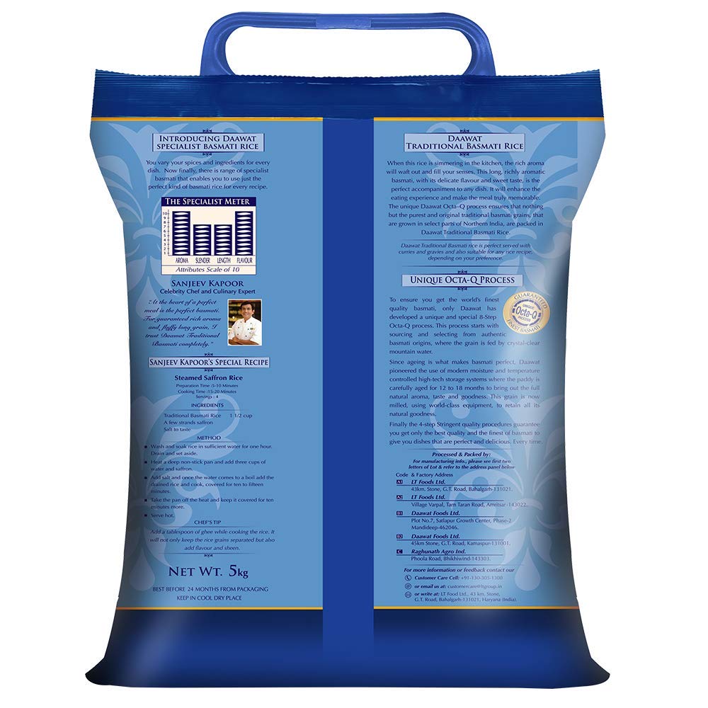 Daawat Traditional Basmati Rice 