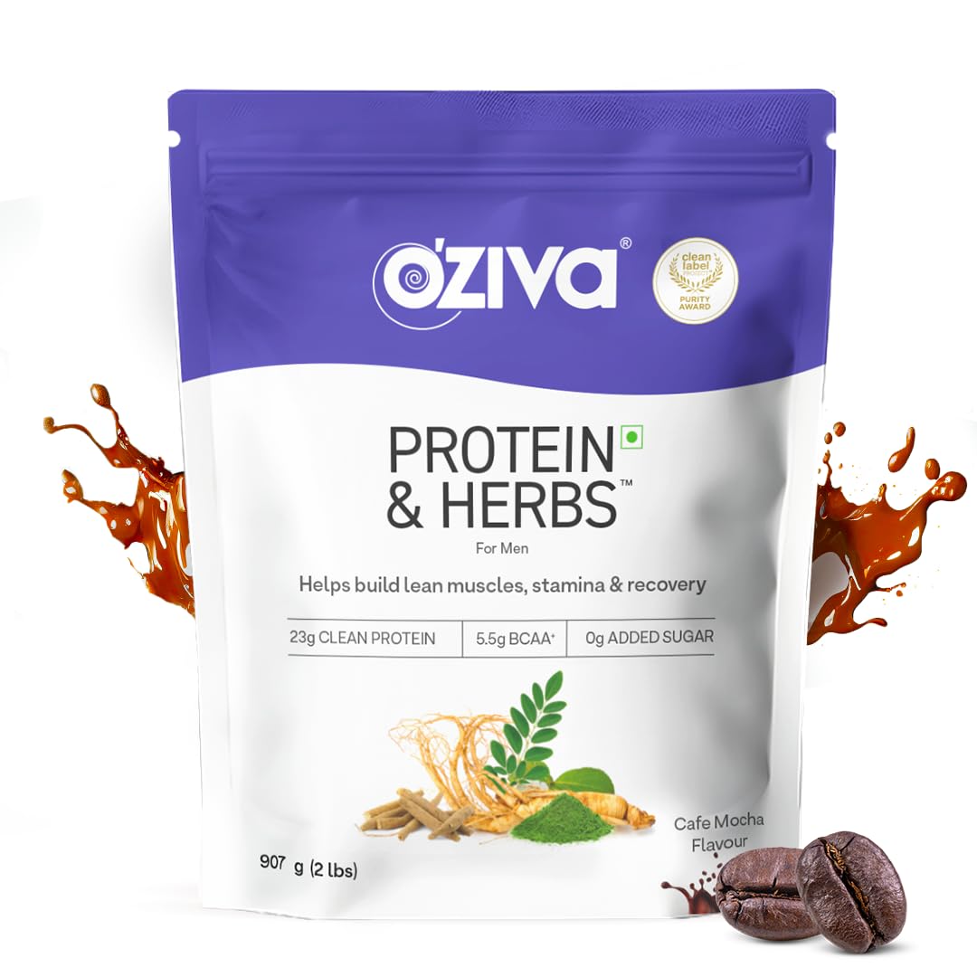 OZiva Protein & Herbs for Men - Grab2buy