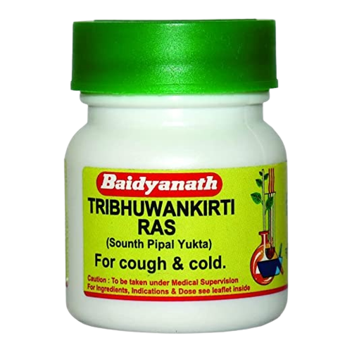 Baidyanath Tribhuvankirti Ras Tablets - Grab2buy