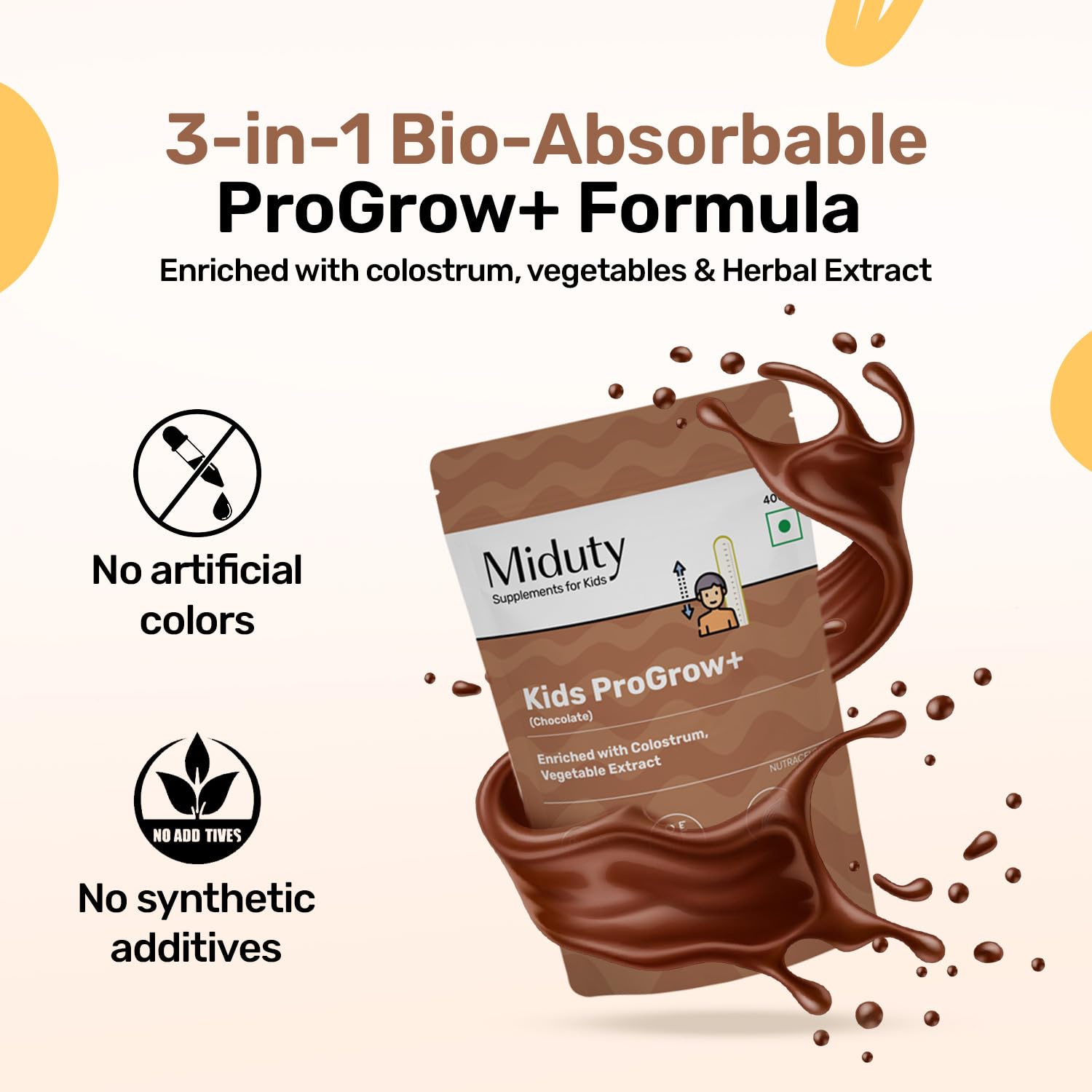 Miduty by Palak Notes Kids Chocolate Shake Powder 
