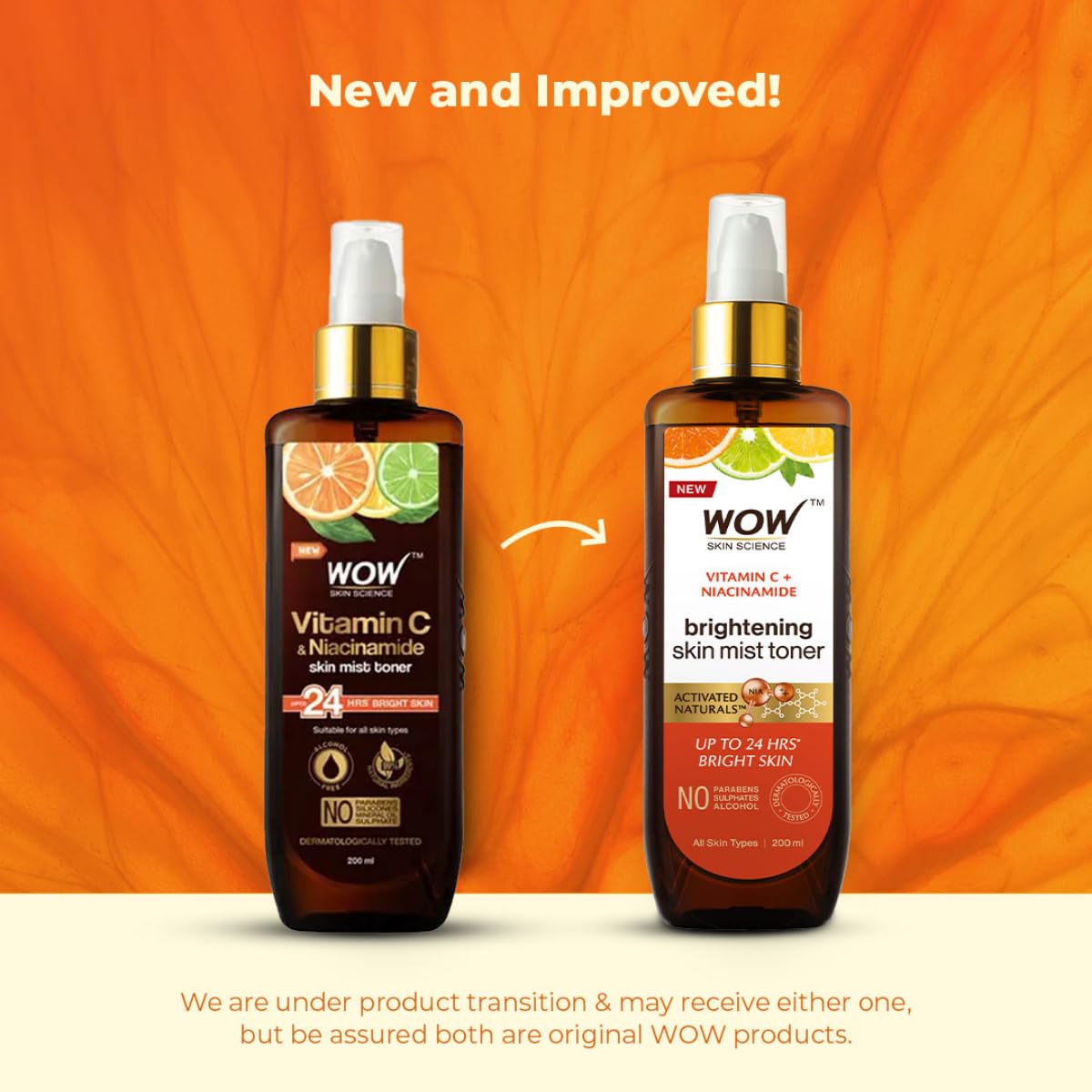 Wow Skin Science Vitamin C Skin Mist Toner  Grab2Buy Wow Skin Science Grab2Buy