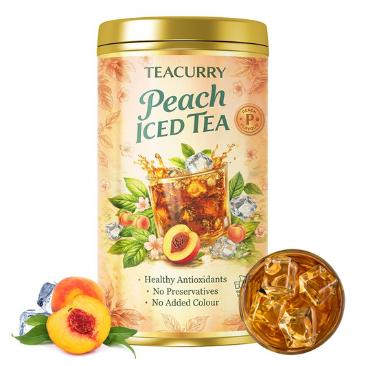 Teacurry Peach Instant Iced Tea Mix 