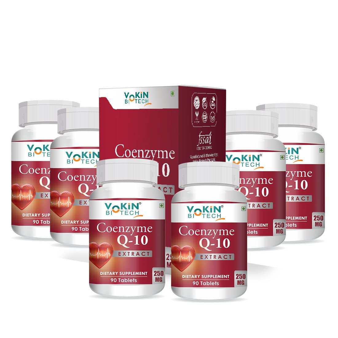 Vokin Biotech 100% Natural Coenzyme Q  Grab2Buy Vokin Biotech Grab2Buy