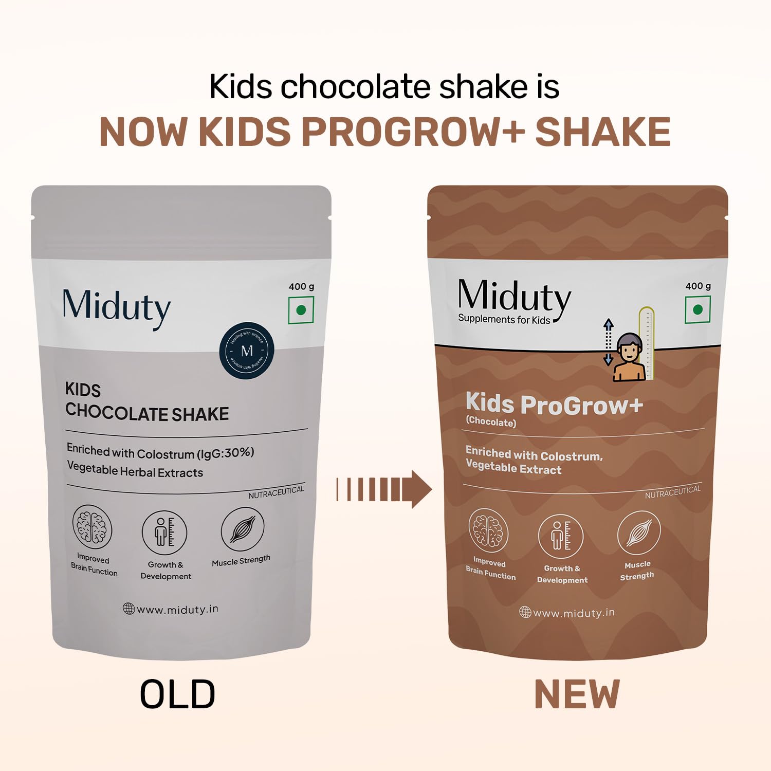 Miduty by Palak Notes Kids Chocolate Shake Powder 
