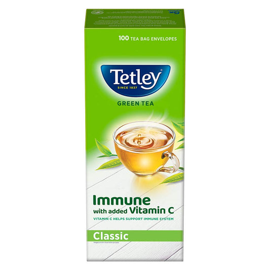 Tetley Green Tea Regular (100 Tea Bags)  Grab2Buy Tetley Grab2Buy