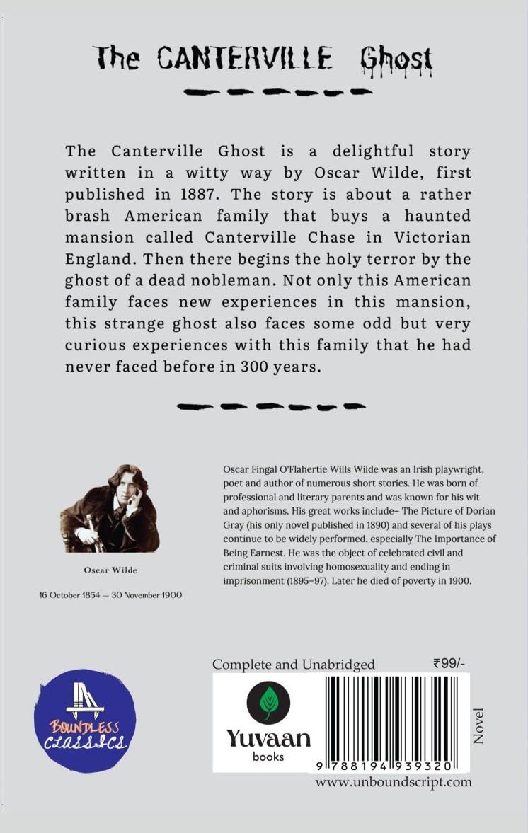 The Canterville Ghost - Oscar Wilde  Grab2Buy Unbound Script Grab2Buy