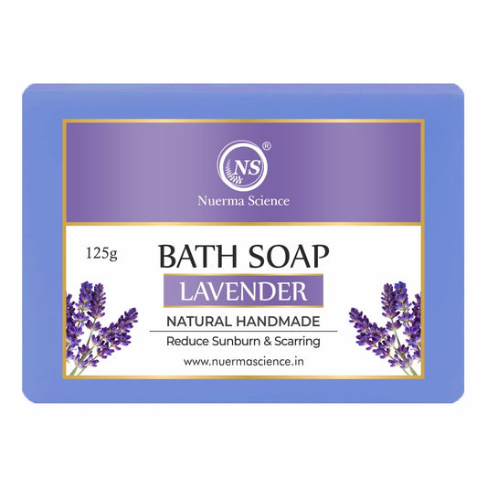 Nuerma Science Lavender Bath Soap | reduce sunburn & scarring | Swadesiicart