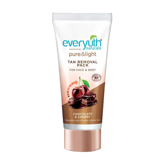 Everyuth Naturals Chocolate And Cherry Tan Removal Face & Body Pack 