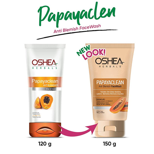 Oshea Herbals Papayaclean Anti Blemish Face Wash - Grab2buy