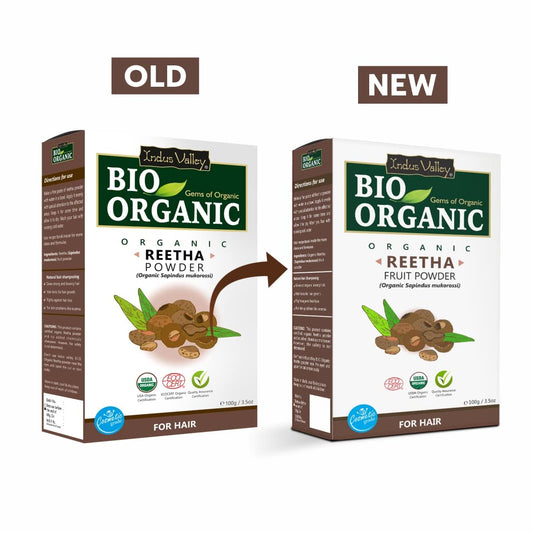 Indus Valley Bio Organic Reetha Powder - Grab2buy