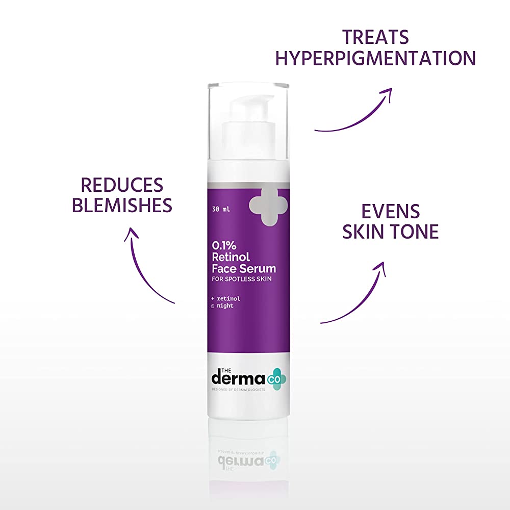 The Derma Co 0.1% Retinol Serum for Spotless Skin  Grab2Buy The Derma Co Grab2Buy