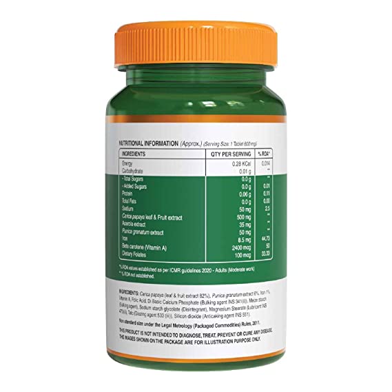 Pure Nutrition Papaya Complete Capsules - Grab2buy