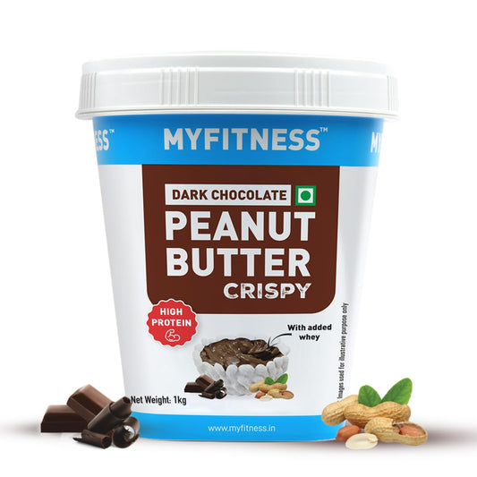 Myfitness High Protein Dark Chocolate Peanut Butter Crispy 