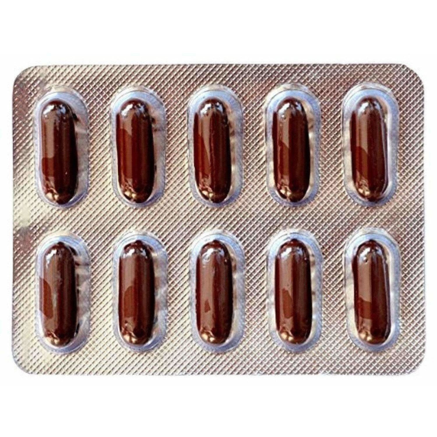 Dabur Stresscom Ashwagandha Capsules | Ayurvedic Adaptogen for Stress Relief & Vitality 