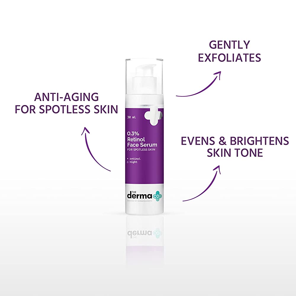 The Derma Co 0.3% Retinol Serum for Spotless Skin  Grab2Buy The Derma Co Grab2Buy
