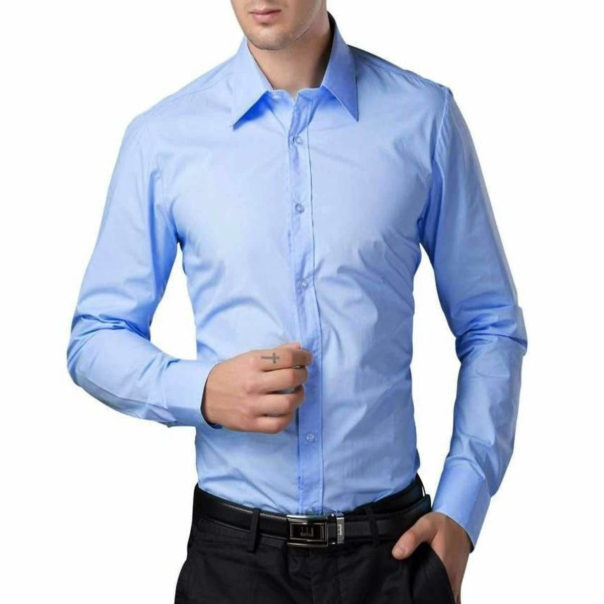 Men's Cotton Solid Full Sleeve Shirts