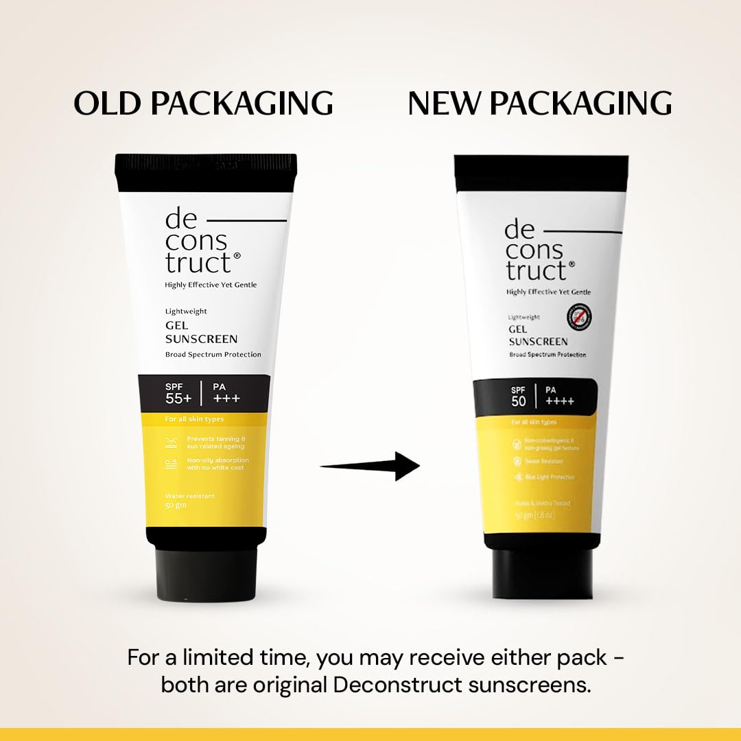 Deconstruct Light Weight Gel Sunscreen  Grab2Buy Deconstruct Grab2Buy