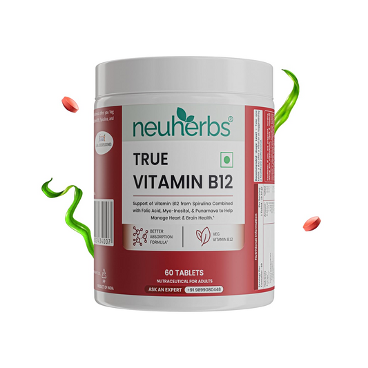 Neuherbs Plant-Based True B12 Tablets 