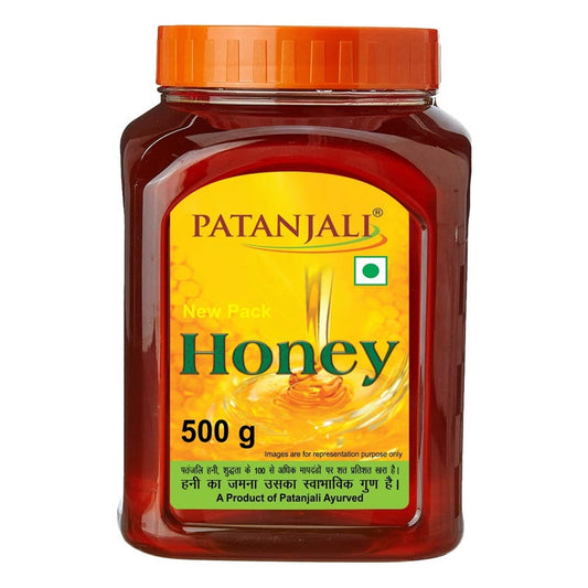 Patanjali Honey | Pure Natural Honey for Immunity, Energy & Ayurvedic Wellness 