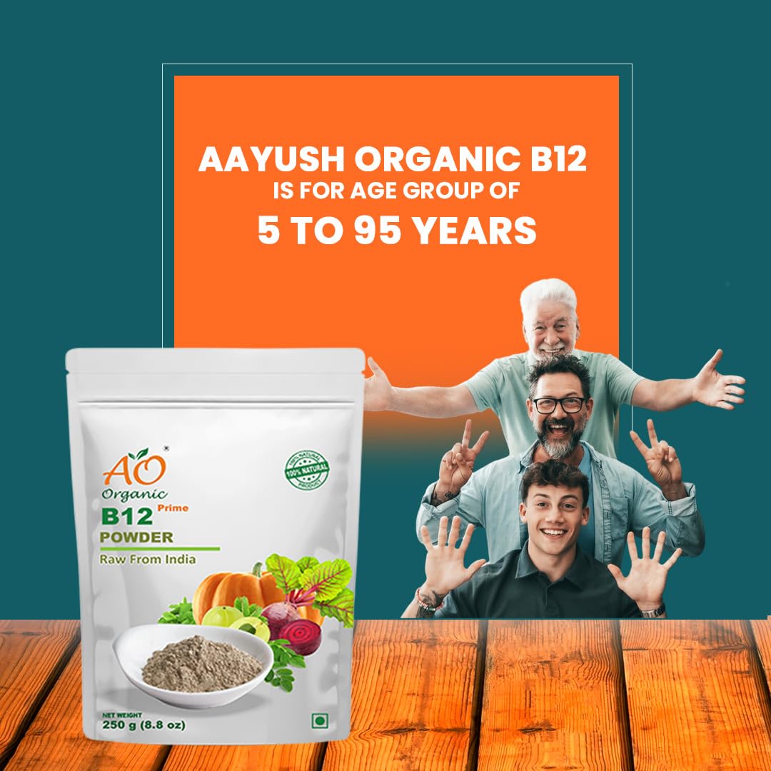 Ao Organic Natural Plant Base B12 Powder 