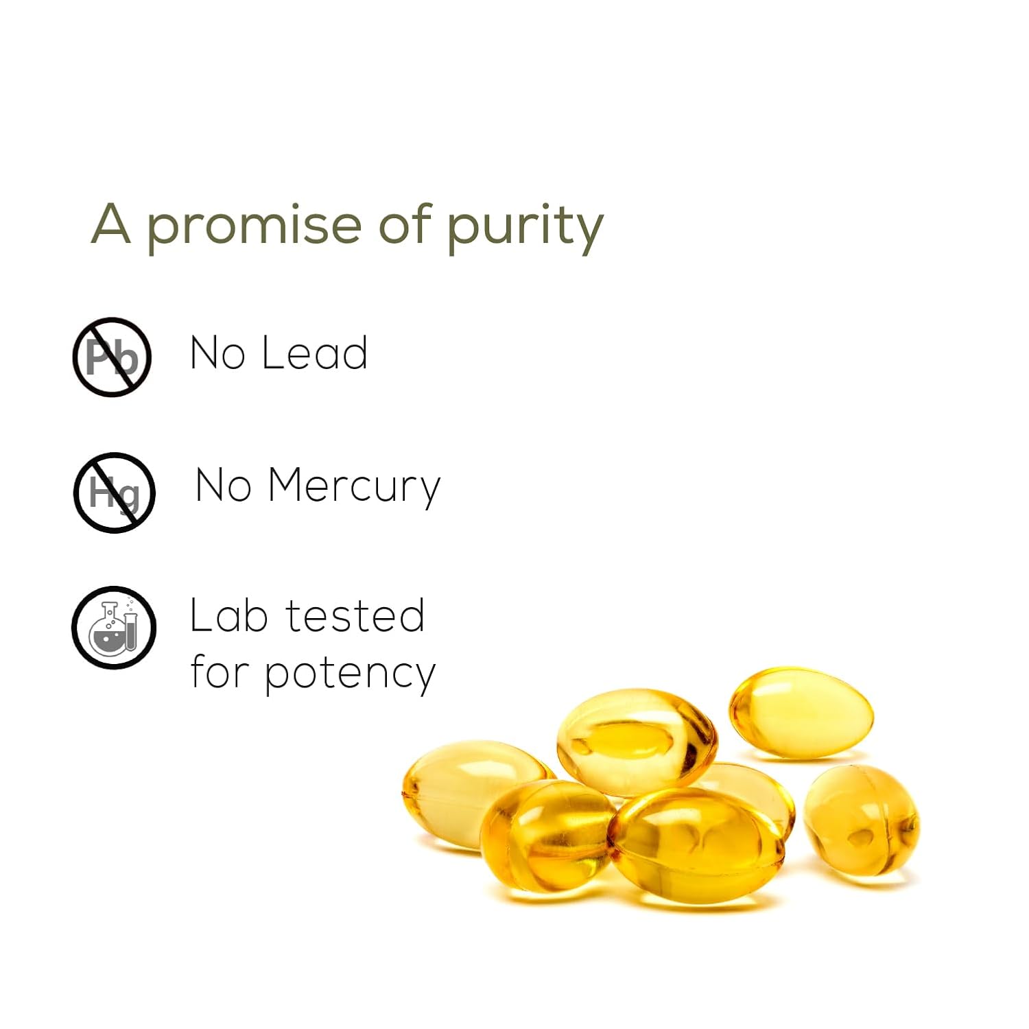 TrueBasics Ultra Omega 3 Fish Oil Capsules for Women & Men 
