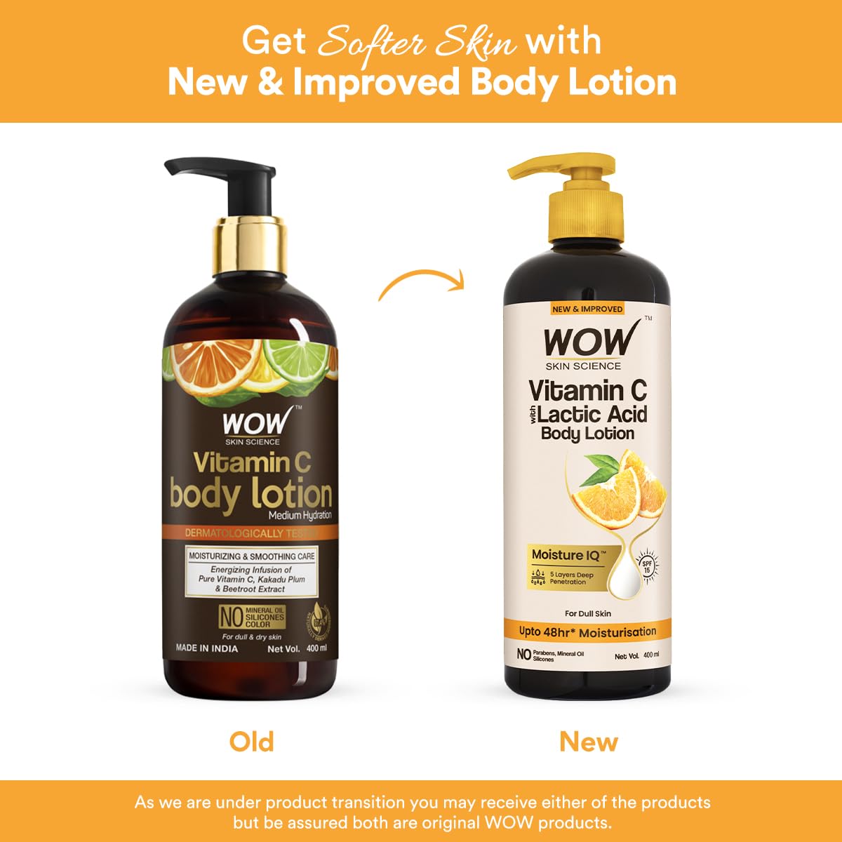 Wow Skin Science Vitamin C Body Lotion  Grab2Buy Wow Skin Science Grab2Buy