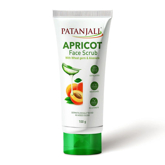 Patanjali Apricot Face Scrub 