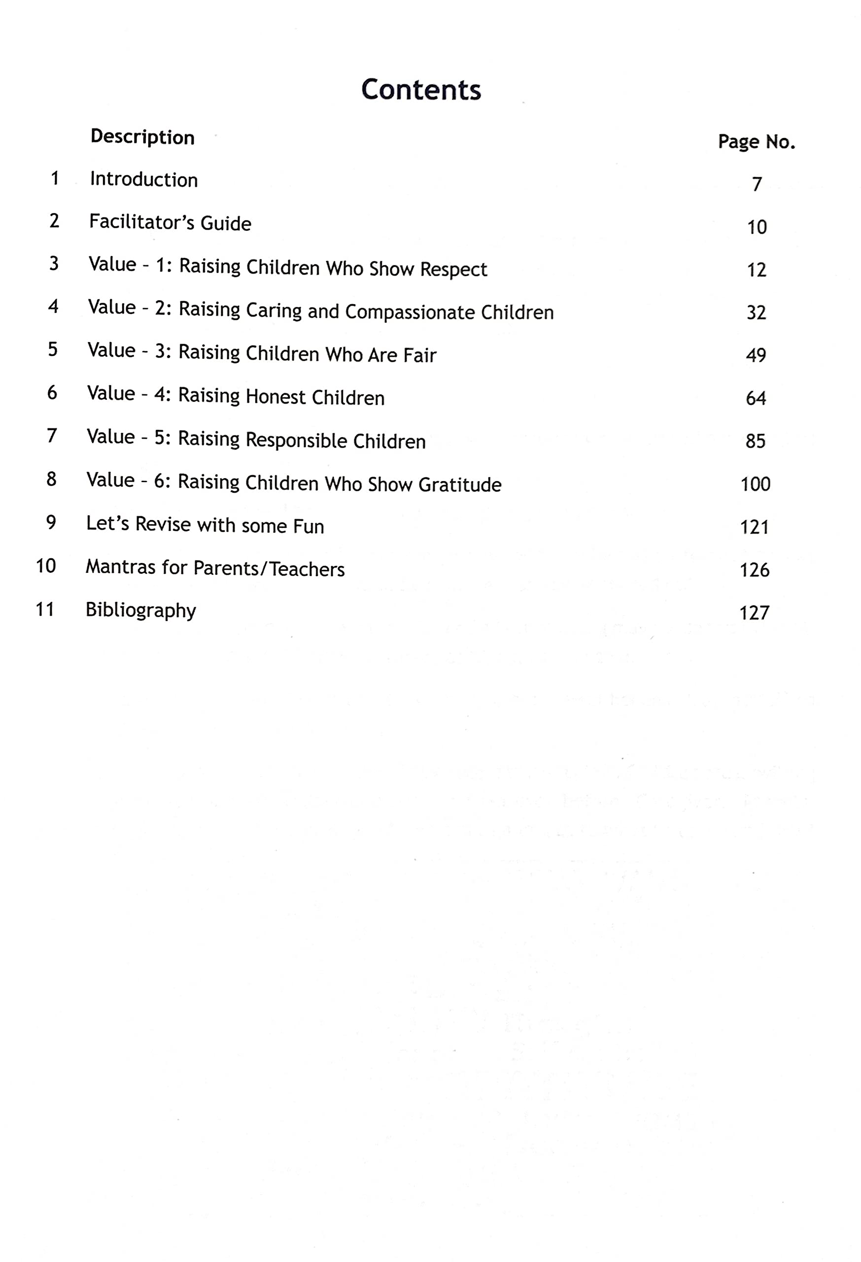 Raising Children Values Wise