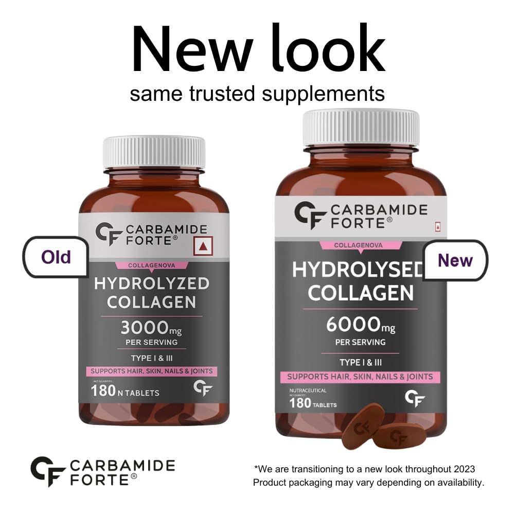 Carbamide Forte Hydrolyzed Collagen Peptides Tablets 