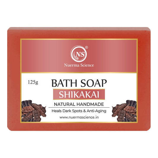 Nuerma Science Shikakai Bath Soap | Heals Dark Spots & Anti-Aging | Swadesiicart