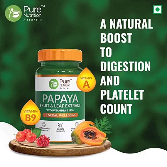 Pure Nutrition Papaya Complete Capsules - Grab2buy