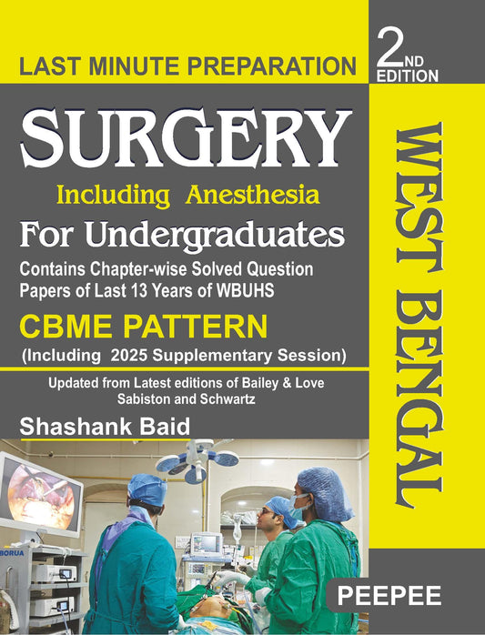 Last Minute Preparation Surgery West Bengal For UG 2E-Shahank Baid