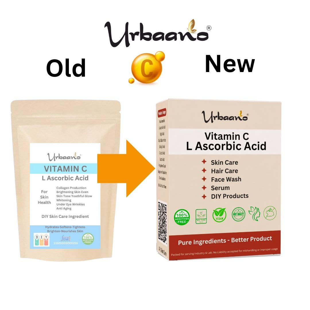 Urbaano Herbal L-Ascorbic Acid (Vitamin C Powder)  Grab2Buy Urbaano Herbal Grab2Buy