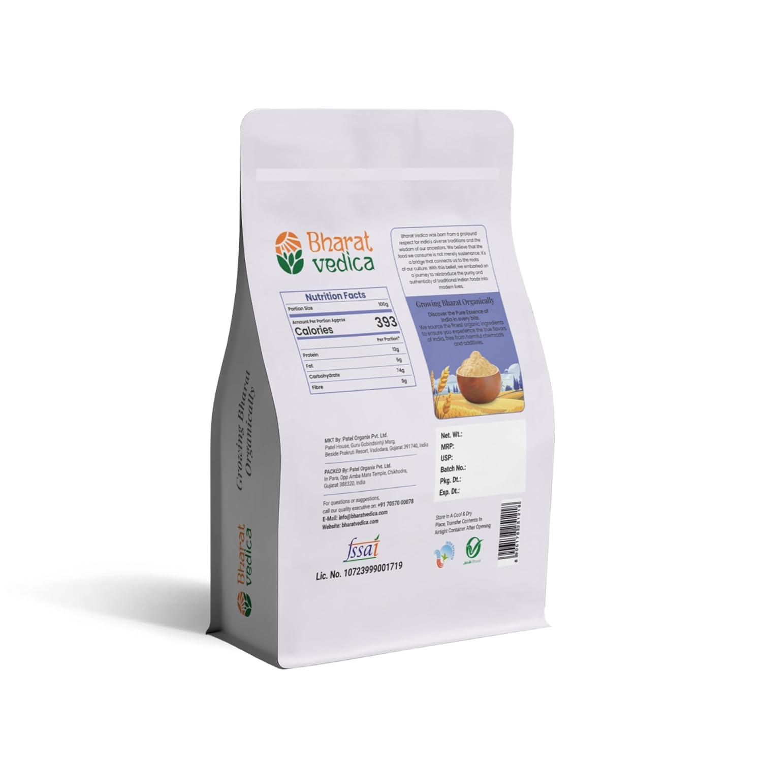 Bharat Vedica Organic Foxtail Millet Flour - Organic kangani ka Atta