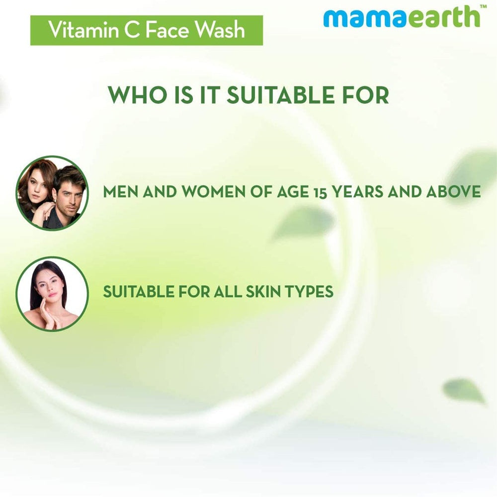 Mamaearth Vitamin C Face Wash For Skin Illumination - Grab2buy