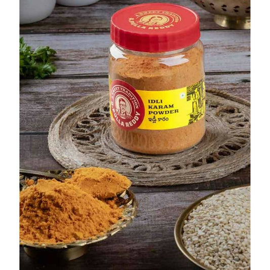 Pulla Reddy Idli Karam Powder Jar - Grab2buy