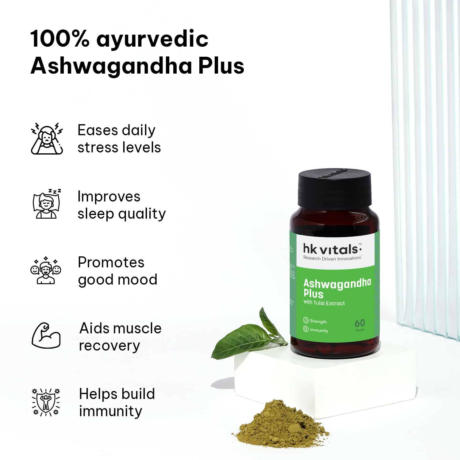 HK Vitals Ashwagandha Capsules 