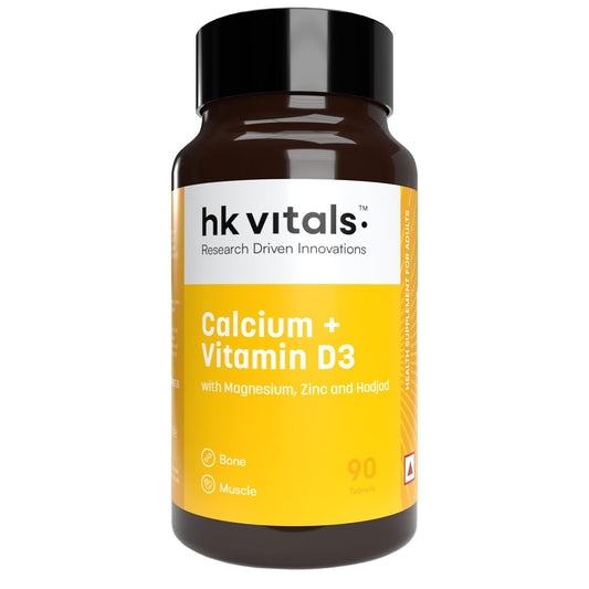 HK Vitals Calcium + Vitamin D3 Tablets 
