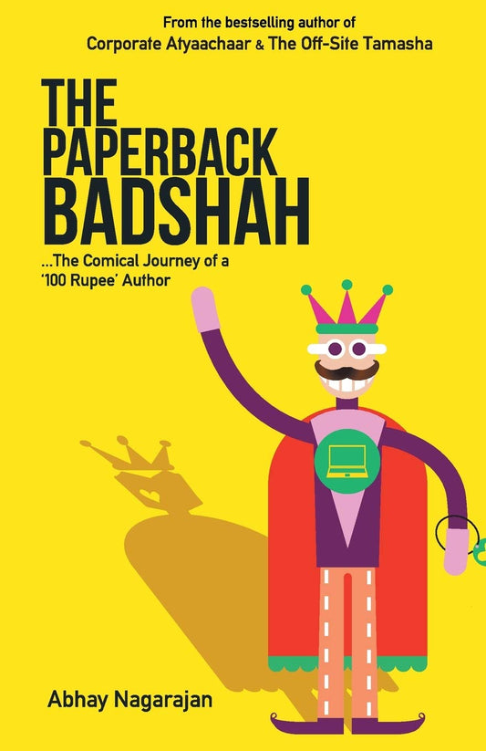 The Paperback Badshah - Abhay Nagarajan  Grab2Buy Srishti Publishers And Distributors Grab2Buy