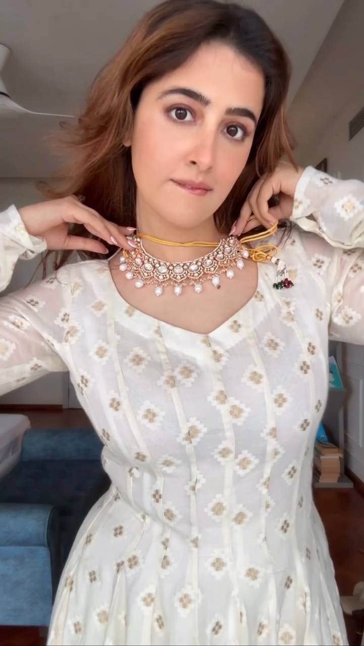 Yash Enterprise Off White Faux Blooming Party Wear Embroidery Suit Set  Grab2Buy Yash Enterprise Grab2Buy