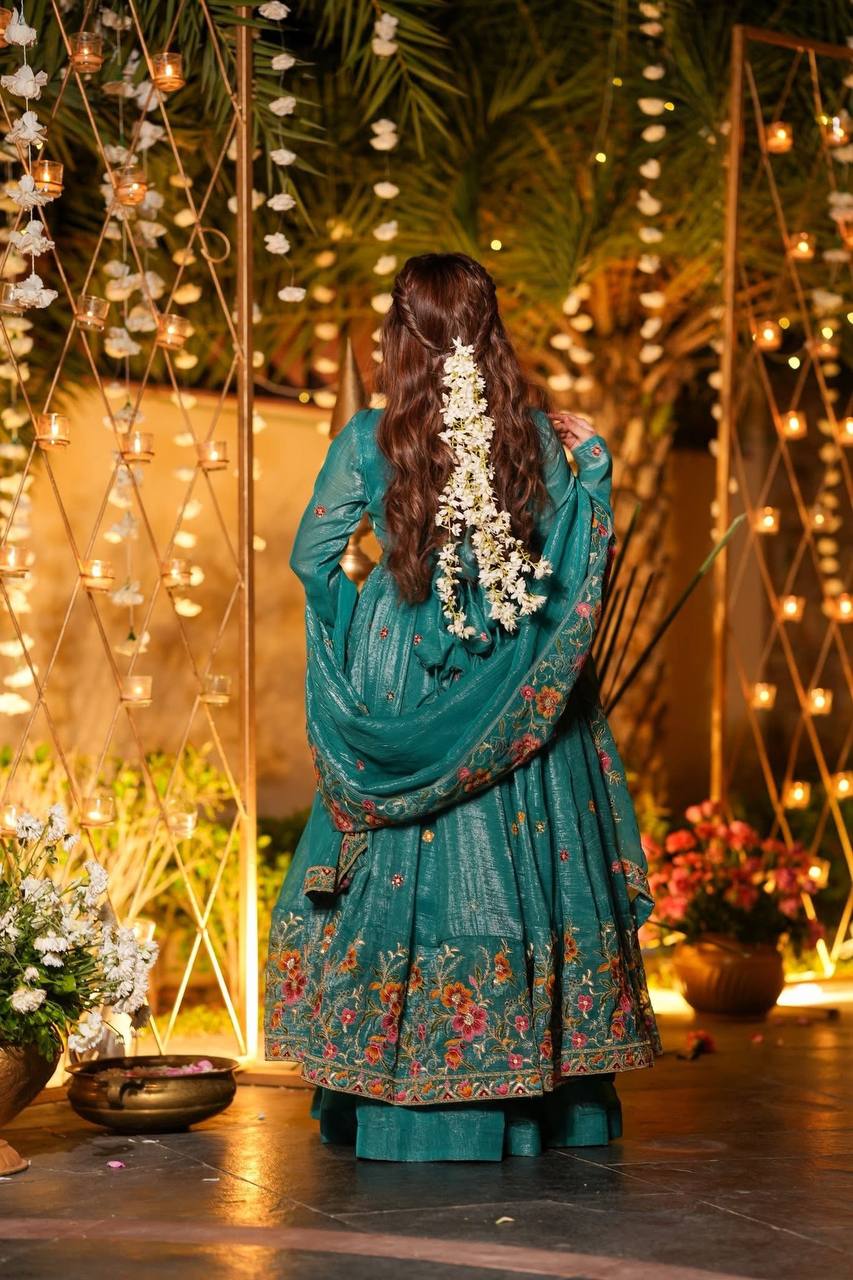 Yash Enterprise Rama Crunchy Silk Party Wear Embroidery Suit Set  Grab2Buy Yash Enterprise Grab2Buy