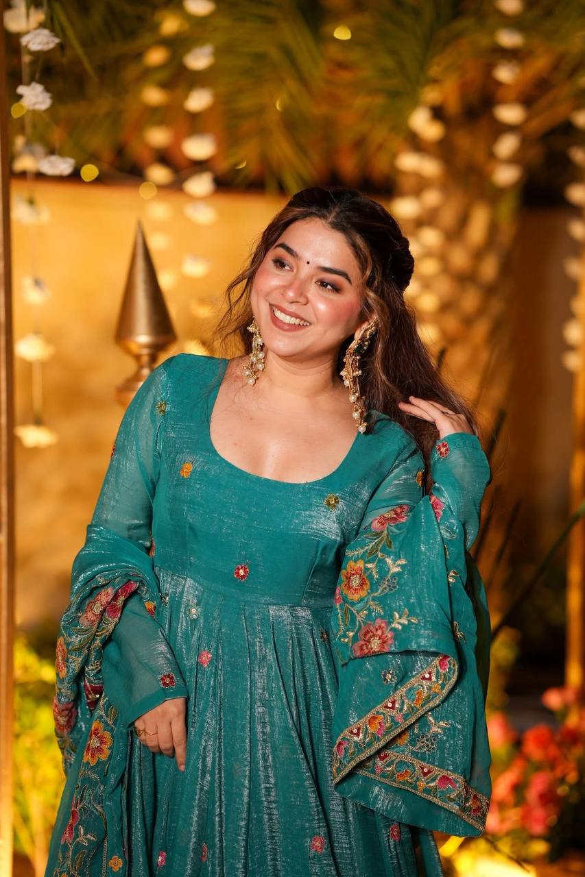 Yash Enterprise Rama Crunchy Silk Party Wear Embroidery Suit Set  Grab2Buy Yash Enterprise Grab2Buy