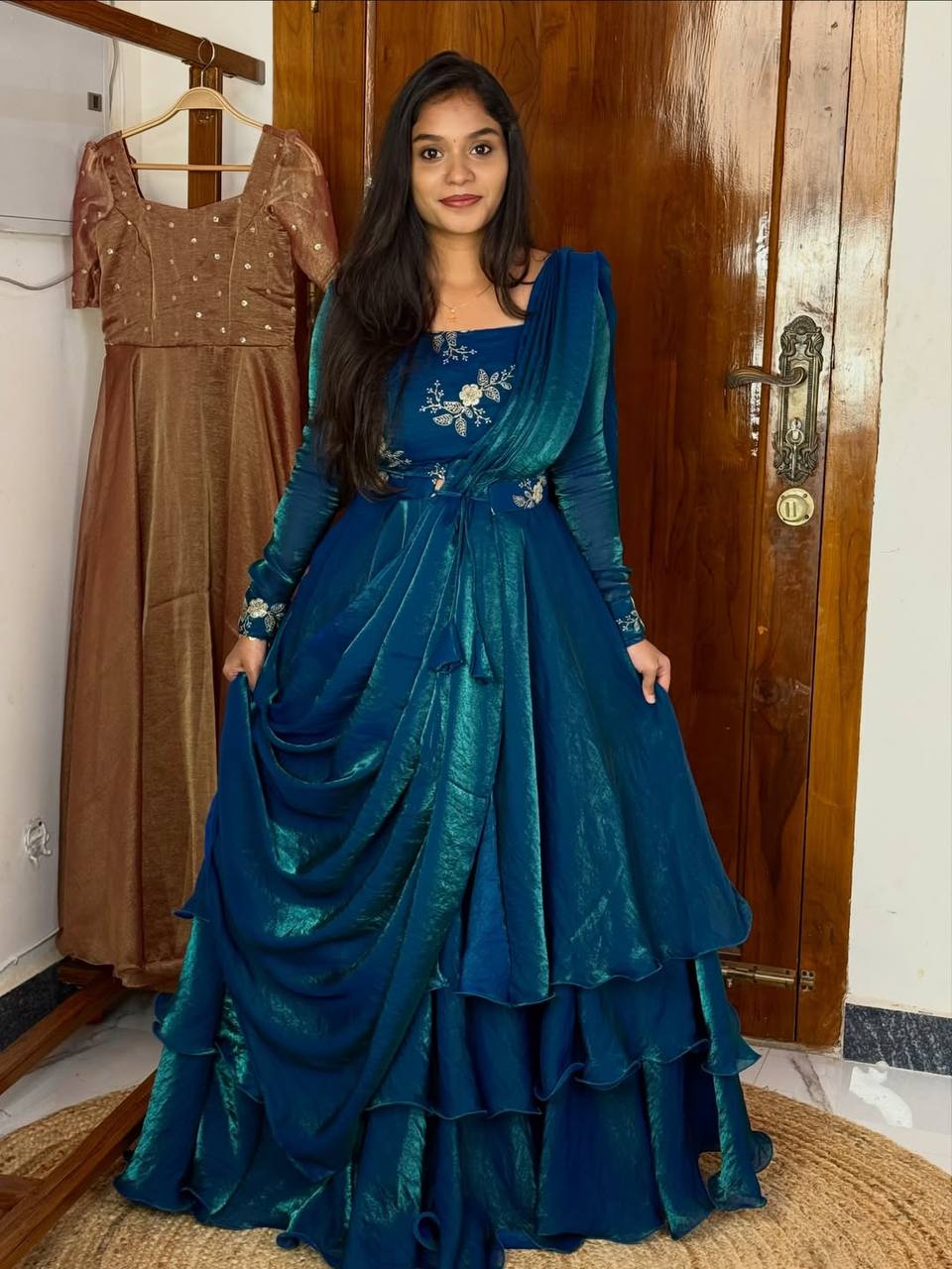 Yash Enterprise Rama Fandy Silk Party Wear Embroidery Suit Set  Grab2Buy Yash Enterprise Grab2Buy