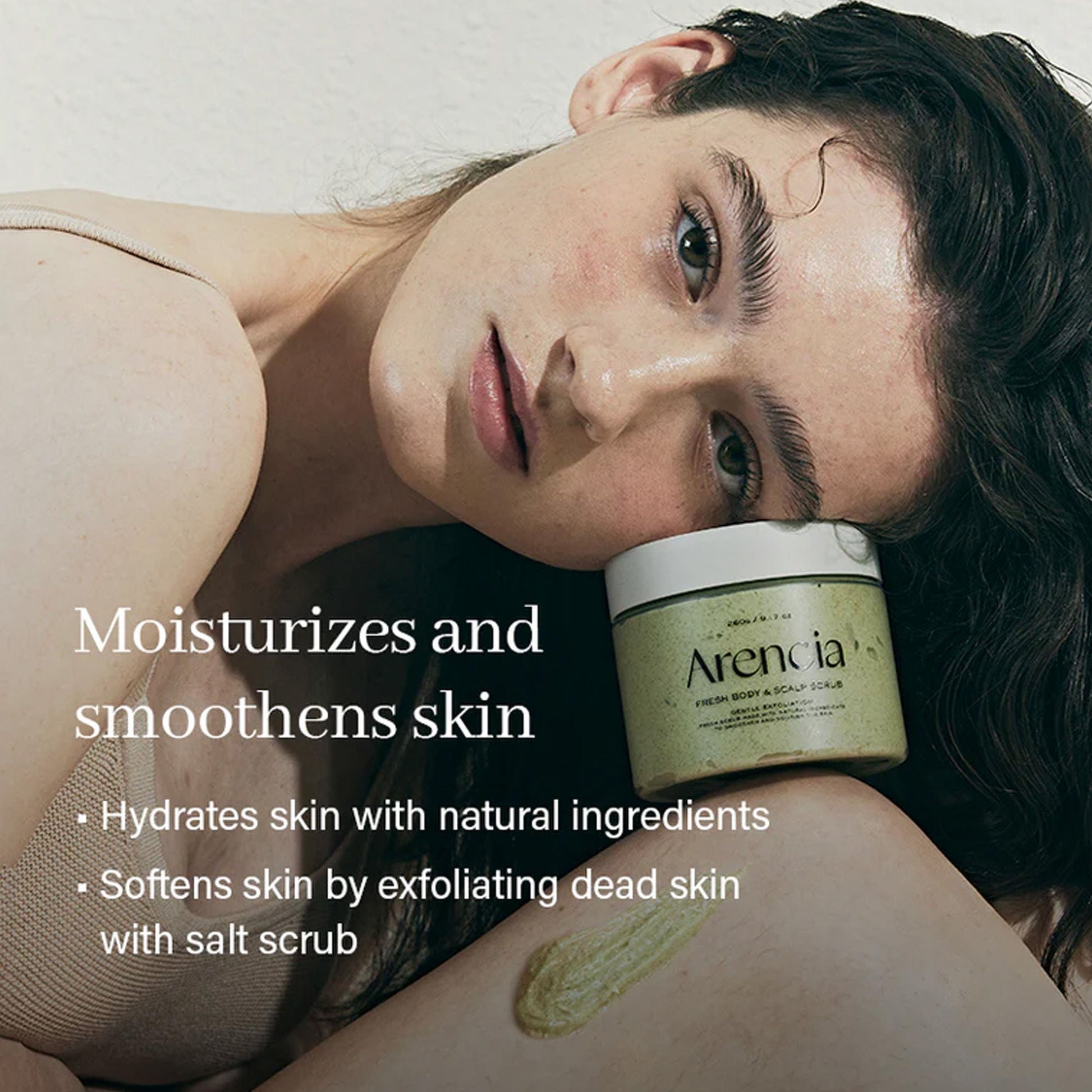 Arencia Lavender & Pear Fresh Cloud Body & Scalp Scrub