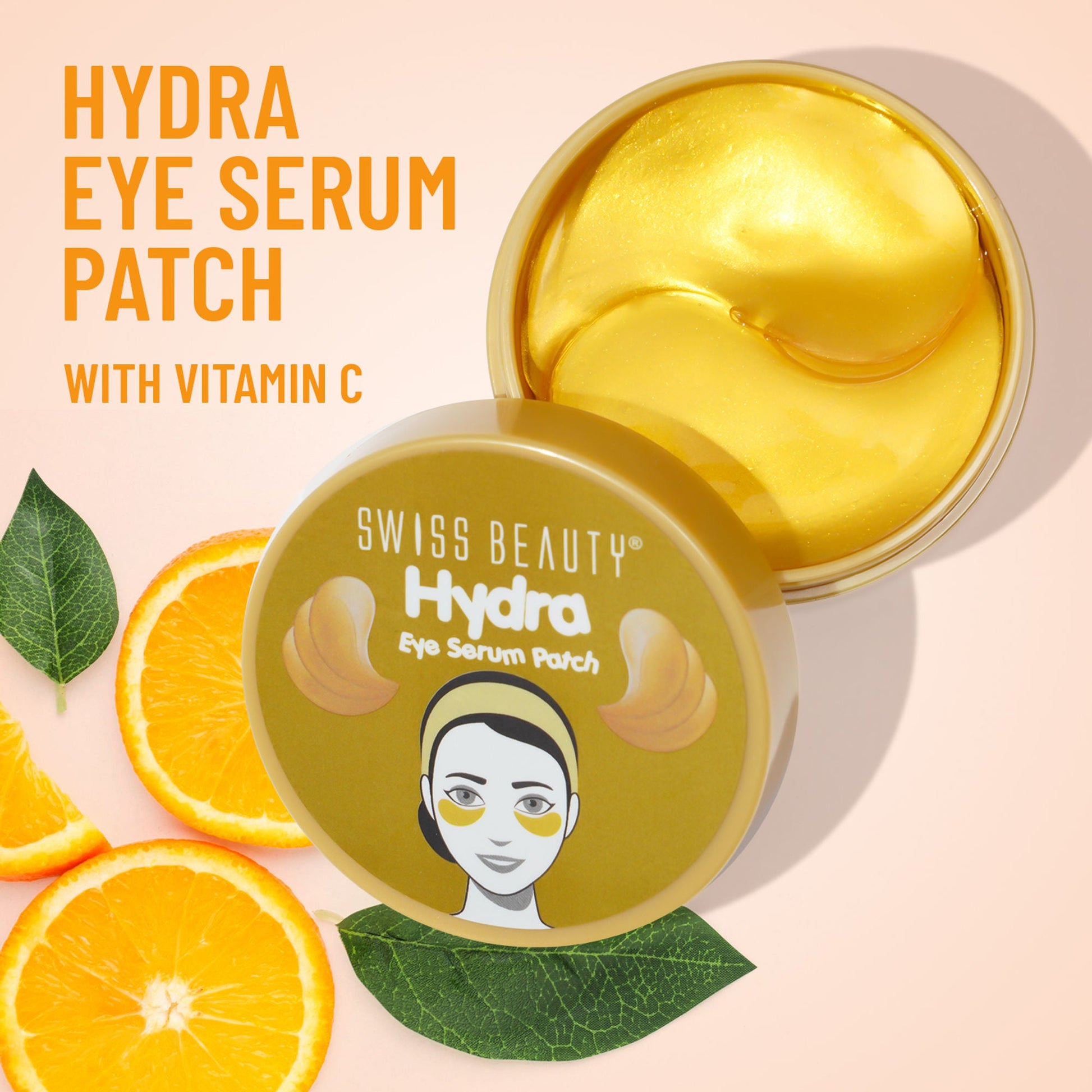 Swiss Beauty Hydra Eye Serum Patches For Dark Circles And Puffiness , Hydrate Skin - Vitamin-C