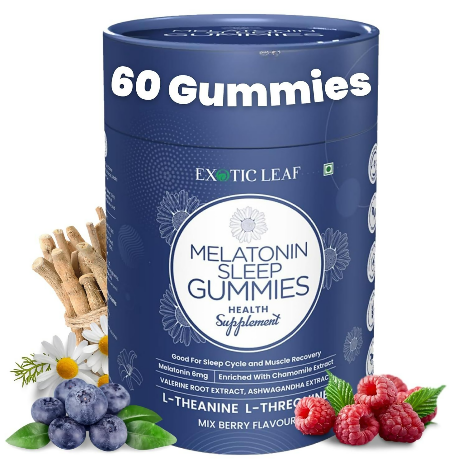 Exotic Leaf Melatonin Gummies 