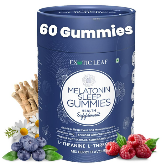 Exotic Leaf Melatonin Gummies 